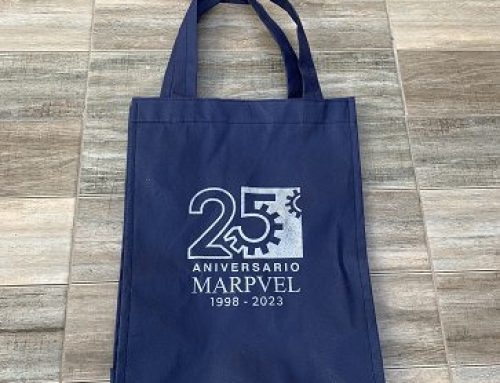 Bolsas ecologicas azul marino refaccionarias las Carretas-Marpvel Puebla