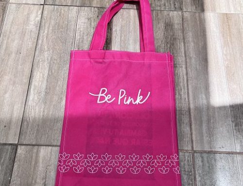 Bolsas ecologicas rosa mexicano impresas CDMX