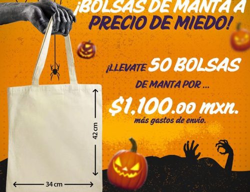 Promocion de miedo Bolsas de manta planas sin impresion paquete