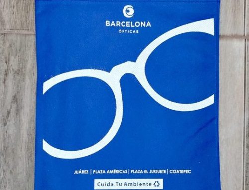 Bolsas ecologicas azules con suaje impresas Veracruz