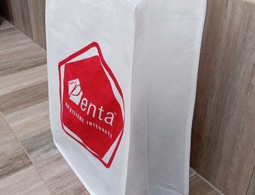 Bolsas ecologicas blancas impresas en rojo Xalapa Veracruz