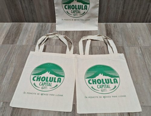 Bolsas de manta cruda impresion 1 tinta Cholula Puebla
