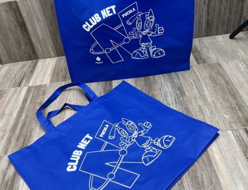 Mega bolsas ecologicas Colegio Andes Puebla impresas 1 tinta